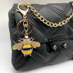 BUMBLEBEE | Rhinestone Bag Charm | Keychain (Brand New!) ✨